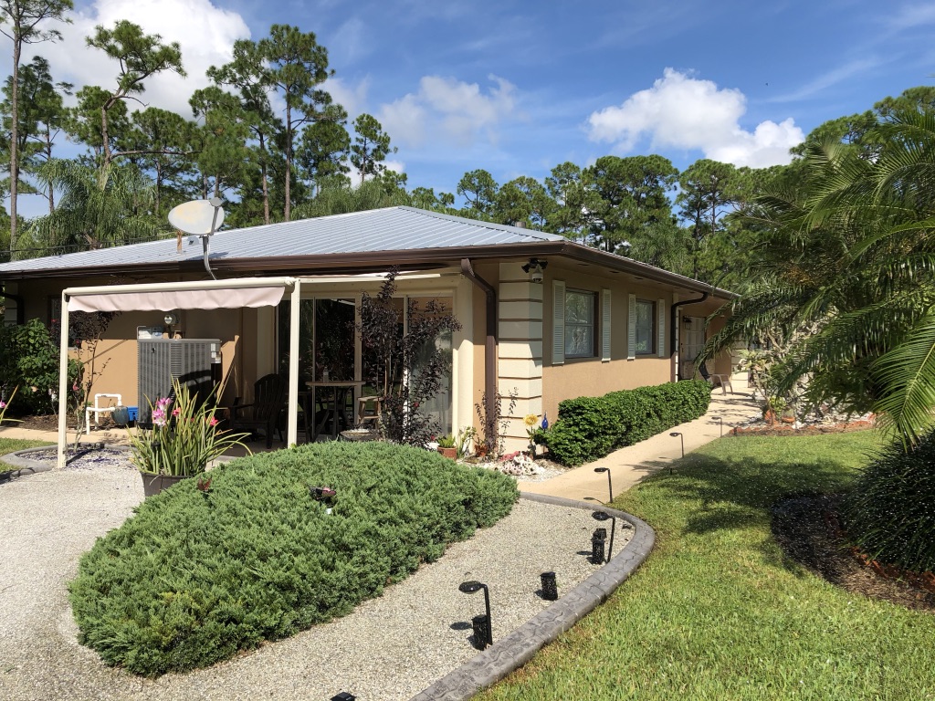 Well-maintained residential property with healthy grass